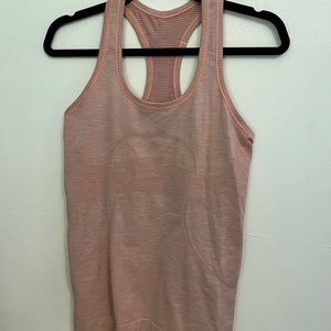Light pink swiftly tech Lululemon tank